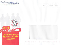 Enveloppe Destinéo : Victoire : 80ème Anniversaire Du Débarquement Normandie. - Lettres & Documents