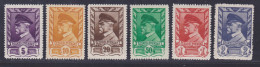 TCHECOSLOVAQUIE N°  381 à 386 ** MNH Neufs Sans Charnière, TB (D1184) Président Masaryk - 1945-46 - Ungebraucht