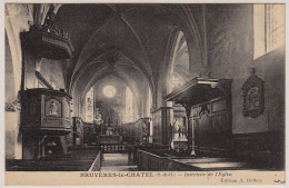 91 - B13698CPA - BRUYERES LE CHATEL - Interieur De L'église - Parfait état - ESSONNE - Bruyeres Le Chatel