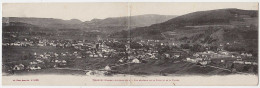 88 - B14710CPA - GRANGES - Carte Panoramique Double - Vue Generale De La Ville Et De La Vallée - Très Bon état - VOSGES - Granges Sur Vologne