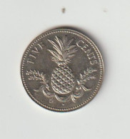 BAHAMAS  1975  5  CENTS  BUEN ESTADO - Bahamas