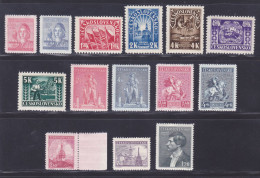 TCHECOSLOVAQUIE N°  418 à 431 ** MNH Neufs Sans Charnière, TB (D1186) Sujets Divers - 1945-46 - Ungebraucht