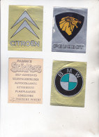 3  ADESIVI  :  B M W  +  PEUGEOT + CITROEN - Automovilismo - F1