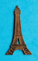 Magnet Plat Et En Métal - La Tour Eiffel - Paris - France - Tourism