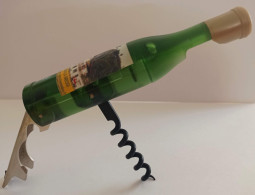 TIRE BOUCHON DECAPSULEUR MAGNET En Forme De Bouteille De VIN Blanc - Tire-Bouchons/Décapsuleurs