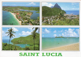 SAINT LUCIA - Multiview - Rodney Bay, Soufriere Pitons, Marigot Bay, Pigeon Island - St. Lucia
