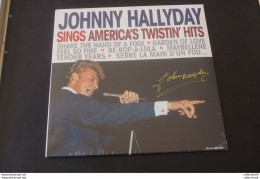 JOHNNY HALLYDAY SINGS AMERICA'S TWISTIN HITS 25CM TIRAGE LIMITE A 300 EX SCELLE NEUF SCELLE - Rock