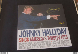 JOHNNY HALLYDAY SINGS AMERICA'S TWISTIN HITS VOL 2 25CM TIRAGE LIMITE A 300 EX NEUF SCELLE - Rock