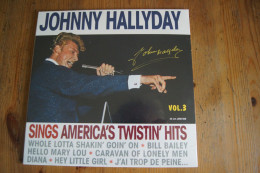 JOHNNY HALLYDAY SINGS AMERICA'S TWISTIN HITS VOL 3 25CM TIRAGE LIMITE A 300 EX NEUF SCELLE - Rock