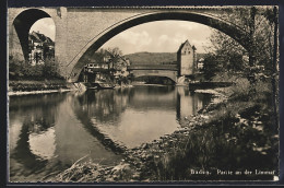 AK Baden, Partie An Der Limmat - Baden
