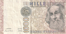 ITALY Billet 1000 LIRE - Autres & Non Classés