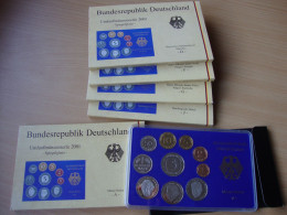 Set Monétaire Allemagne 2001 (5 Ateliers) - Mint Sets & Proof Sets
