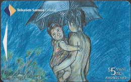 Samoa - GPT, CN 34SMC, Fa'a Samoa Art Competition, Vaioleti Uili, Painting, 2002, Mint / Unused - Samoa