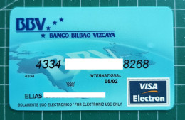 PUERTO RICO CREDIT CARD BBV BANK 1998-06 - Credit Cards (Exp. Date Min. 10 Years)