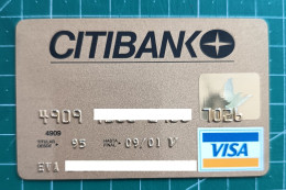 SPAIN CREDIT CARD CITIBANK 1996/99 - Credit Cards (Exp. Date Min. 10 Years)