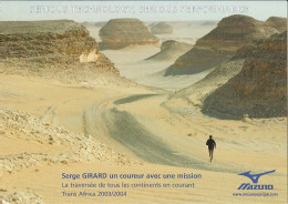 PHOTO - ATHLETISME - COURSE A PIED - SERGE GIRARD - TRANS AFRICA 2003 - 2004 - Atletiek