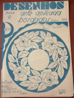 7 Revistas Antigas De Bordados, Rendas E Arte Aplicada Dos Anos 30, 40 E 50 - Mode