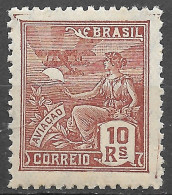 Brasil 1931 Vovó Aviação Avião 10 Reis RHM 275 - Neufs
