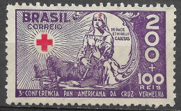 Brasil Brazil 1935 C 088 - 3ª Conferência Panamericana Da Cruz Vermelha - Neufs