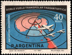 Argentina #851-853, Complete Set(3) Year: 1968 Topic: Polar, Maps, Aviation - Airplanes Condition: Never Hinged - Ungebraucht