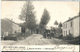 Entrée Du Bois - Obl. LIBRAMONT - 30/07/1902 - D.V.D. 8730 Hôtel Duroy, Libramont. ( Calèche - 2 Chevaux) - Libramont-Chevigny