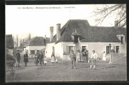CPA Dampierre-en-Gracay, Grande Rue - Graçay