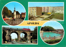 Apolda Markt Neubaugebiet Viadukt Freibad - Apolda