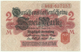Germany ( Weimar Republic ) - 2 Mark - 12.8.1914 - Pick: 53 - Darlehenskassenschein - 2 Mark