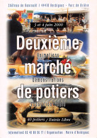 HERBIGNAC Carte Publicitaire Du 2ème Marché Des Potiers Le 3 Et 4 Juin 2000 11 (scan Recto Verso)MH2931 - Herbignac
