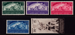 EGYPT - 1949 AGRICULTURAL & INDUSTRIAL FAIR SET (7V) FINE MNH ** SG 352-356 - Ungebraucht