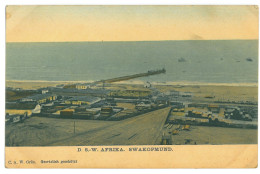 NAM 8 - 23797 SWAKOPMUND, Harbor & Wharf, D.S.W. Afrika, Namibia - Old Postcard - Unused - Namibia