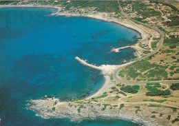 Delcampe - CARTOLINA  VILLASIMIUS CAGLIARI SUD SARDEGNA VEDUTA AEREA VIAGGIATA 1981    X23 - Cagliari