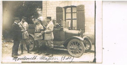 Delcampe - 94 MONTSOULT  MAFFIER CARTE PHOTO GENDARMES FORT T - Montsoult