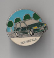 PIN'S  THEME VOITURE  RENAULT  CLIO  SIGNE  SOFREC PARIS - Renault
