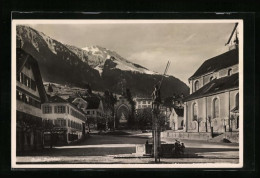 AK Stans, Am Dorfplatz - Stans