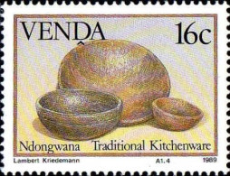 Venda Poste N** Yv:183/186 Traditions Ustensiles De Cuisine - Venda