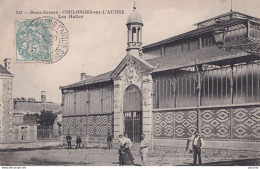 B9-79) COULONGES SUR  L ' AUTISE - DEUX - SEVRES - LES  HALLES - ANIMATION - HABITANTS - EN  1905 - Coulonges-sur-l'Autize