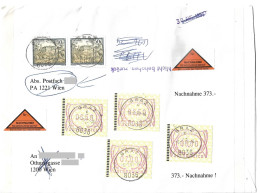 0547f: ATM-Ausgabe 1995, Standardsatz Auf Nachnahmebrief 8036 Graz 6.8.1999, Selten - Machine Labels [ATM]