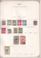 SIAM Dispersion Collection Oblitéré 1907/08 - Siam