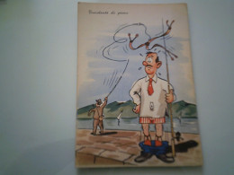 Cartolina Umoristica "Incidente Di Pesca" - Angelsport