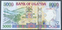 UGANDA 2009 Banknote 5000 Shillings UNC P-44d - Uganda