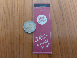 Pochette D'allumettes ANGLETERRE "BRITISH ROAD SERVICES BTC" - Boites D'allumettes
