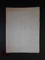 PROGRAMME DU CENTENAIRE DE LA SOCIETE DE L'INDUSTRIE MINERALE JUIN 1955 - 2 AQUARELLES DE L.M. BAYLE - Programme