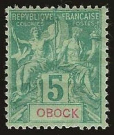 Obock    .  Y&T    .   35     .   *      .   Neuf Avec Gomme - Gebruikt