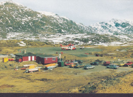 Greenland PPC Sisimiut Holsteinsborg - Heliporten Helicopter Landing Place KNI 123 Polar Card (2 Scans) - Groenlandia