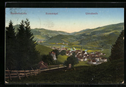 AK Urnäsch, Ortsansicht Mit Hundwilerhöhe Und Rosenhügel - Urnäsch