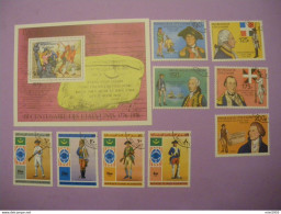 Lot Bicenetnaire Indépendance Etats-Unis 1976 (4 Photos) - Us Independence