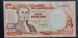 Colômbia   100  Pesos  1983.  Pick 426 - Cile