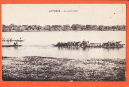 38471 /  ZAMBEZE Zambie Canot Royal 1910s Edition Missions Evangéliques - Zambia
