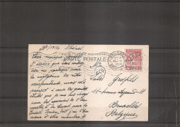 Grèce ( CP De 1914 De Athènes Vers La Belgique à Voir ) - Lettres & Documents